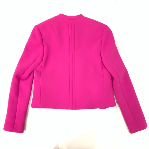DVF Bright Pink Jacket Sz 4 - Picture 2 of 5